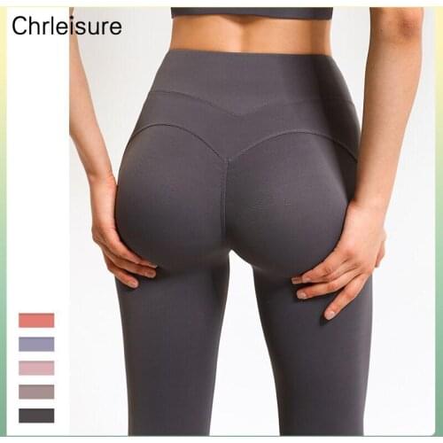 CHRLEISURE Leggings Women High Waist Seamless Push Up Gym Leggings Elastic Breathable Sport Fitness Leggings Workout Mujer