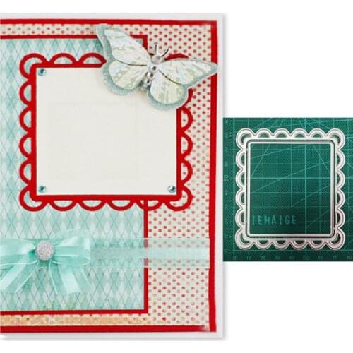 Metal Cutting Dies die cut Lace Photo Frame Decoration DIY Scrapbooking dies Paper Crafts Knife Mould Blade Punch Stencils dies