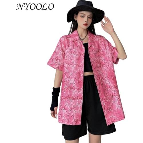NYOOLO Leopard Blouses