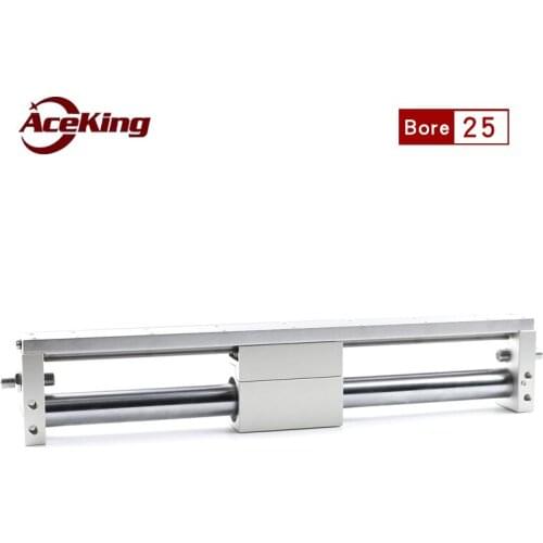 RMH Magnetic coupling rodless cylinder RMH25x50X100X150X200X250X300X350X400X450X500X600X700X800-S RMH25X50S RMH25X100S