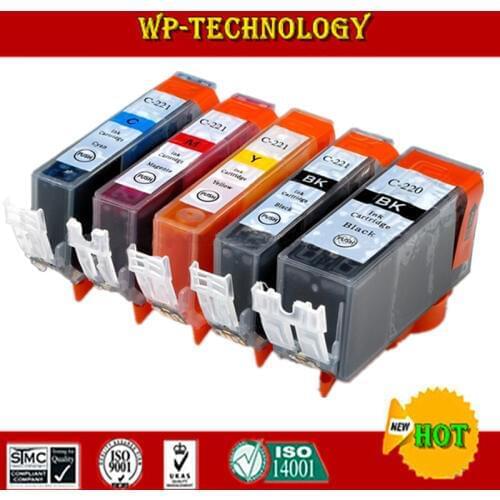Compatible for Canon PGI220 CLI220 ink cartridge suit for Canon PIXMA MP980 PIXMA MP990 etc