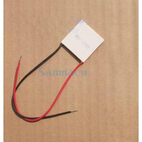 30x30x3.6mm 3A 15V 25.6W TES1-12703 Thermoelectric Cooler Peltier Heatsink