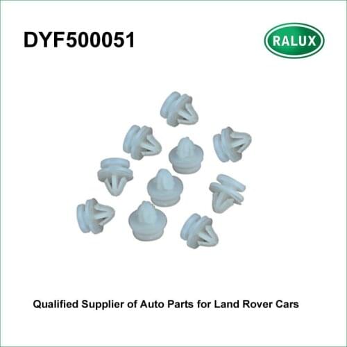 10 pieces DYF500051 car rear wheelarch clips fit for LR3 Discovery 3 2005-2009 LR4 Discovery 4 2010- fixture parts
