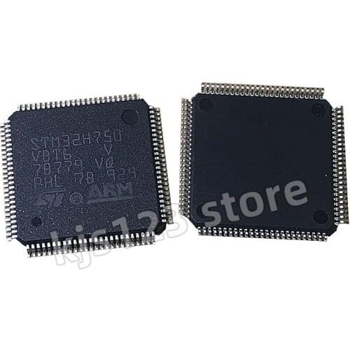 90pcs/STM32H750VBT6 32H750 STM32H750 32H750VBT6 V T QFP100 New original