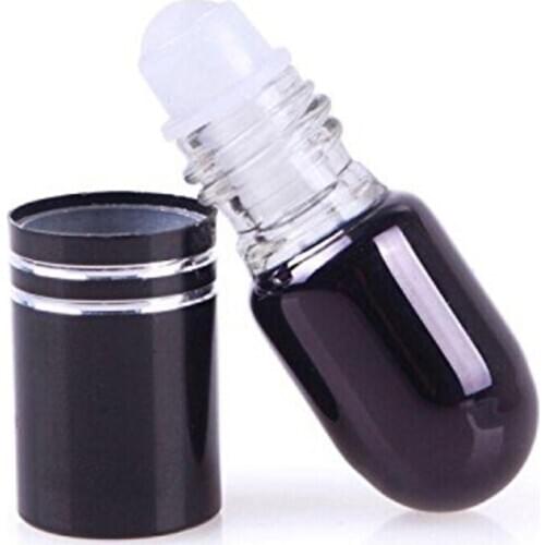 1PCS High Quality 2ML Glass Roller Bottle Body Fragrance Travel Perfume Makeup Tools Random Color