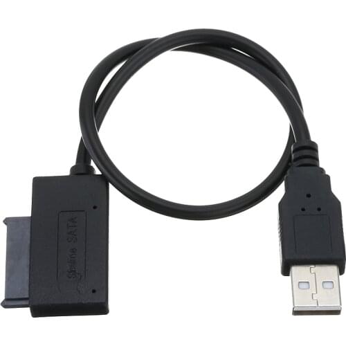 1pc High Quality SATA to USB 2.0 Hard Drive Adapter Durable Notebook Converter Cable For PC Laptop Computer