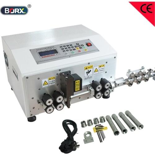 35 square computerized wire cutting and peeling machine half and full stripping processing for coaxial sheathed cables