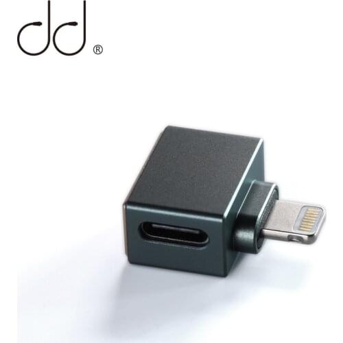 DD ddHiFi TC28i Light-ning Male to TypeC Female OTG Adapter to Apply USBC Earphones / Decoding Cables / Decoders on iOS Devices