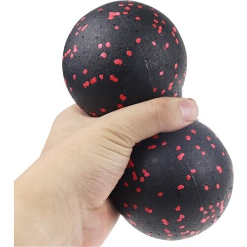 Peanut Massage Ball Body Fascial Relaxation Yoga Exercise Fitness Ball Lightweight Body Fascia Exercise Relieve Pain Yoga Ball