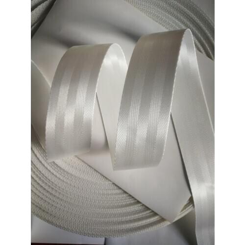 White Car Seat Belt Webbing 3-30Meters Universal Car Personalized Modification Seat Belt Webbing Car Accessories