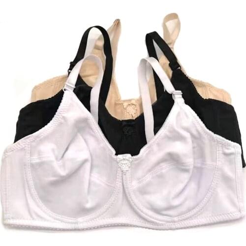 Large Size Bras B C D DD DDD E Cup for Women Underwire Swimwear Non-padded BH Ladies Sexy Full Cup Underwear Top Push Up BTS C21