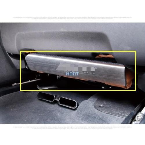 For BMW X5 X6 X7 2019 2020 2021 2pcs Interior Refit seat anti kick plate child kick pad pedal Protective decorati Accessories