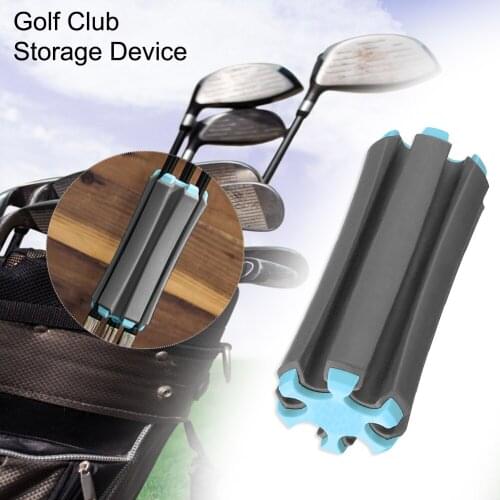 Golf Club Retainer Fixed Support Fixed Clip Holder Organizer Storage Rack Golf Club Holder Grip Portable Golf Accessory 2021