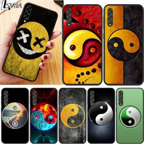 Graffiti Yin Yang for Samsung Galaxy A90 5G A80 A70S A70 A60 A50 A50S A40 A30S A20S A20E A20 A2 Core A10 Phone Case
