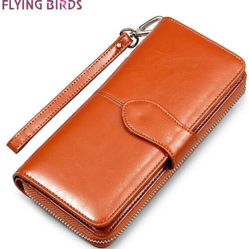 FLYING BIRDS wallet for women wallets brands purse dollar price 2020 new designer purses card holder coin bag female LS4917fb