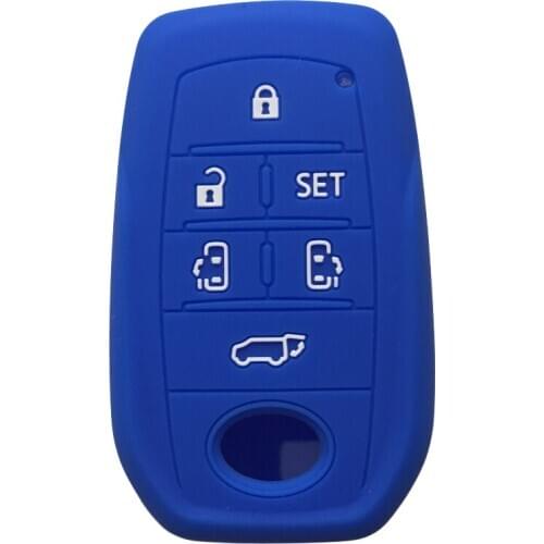 Key Cover Cap For Toyota Voxy Vellfire 2015 Alphard Keyless PREVIA Noah Esquire Harrier Key Remote Car Key Case For Keys On Car