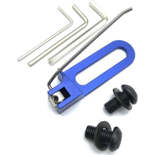 Archery Bow Magnetic Arrow Rest Adjustable Right Hand Arrow Professional Recurve Bow Rest with Screws and Wrench