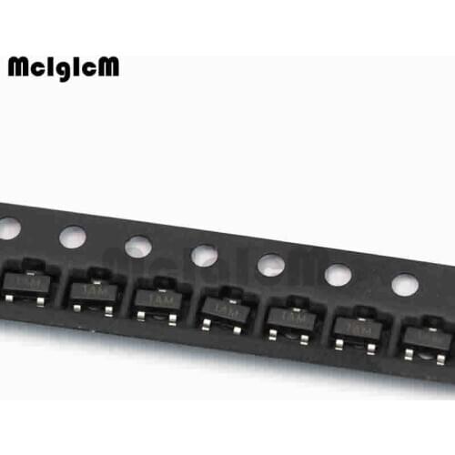 MCIGICM 100pcs MMBT3904 TRANSISTOR NPN 40V 200mA SOT-23-3 SMD 2N3904 3904