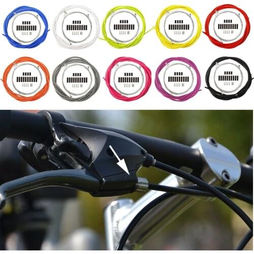 Universal Bike er/Derailleur & Brake Cable Housing Set, 2.5m Brake Cable Housing(OD 5mm), 2m er Cable Housing(OD 4mm)