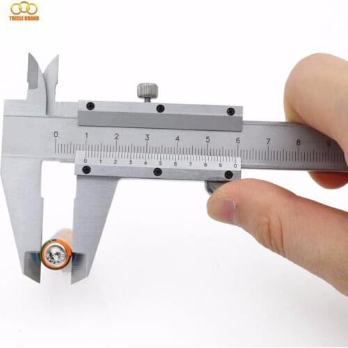 Vernier Caliper 6" 0-150mm/0.02mm Metal Calipers Gauge Micrometer Measuring Tools eyebrow measurement