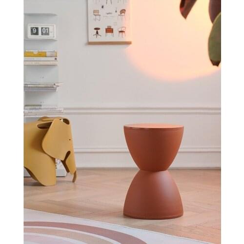 Modern Minimalist Nordic Children Low Stool Small Household Creative Plastic Shoe Stool Fashion Simple Shoe Changing Stool