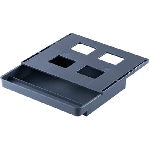 Thin Rectangle Under Desk Drawer Self Stick Table Hidden Drawer Pencil Tray Desk Storage Drawer Type Punch-free Makeup