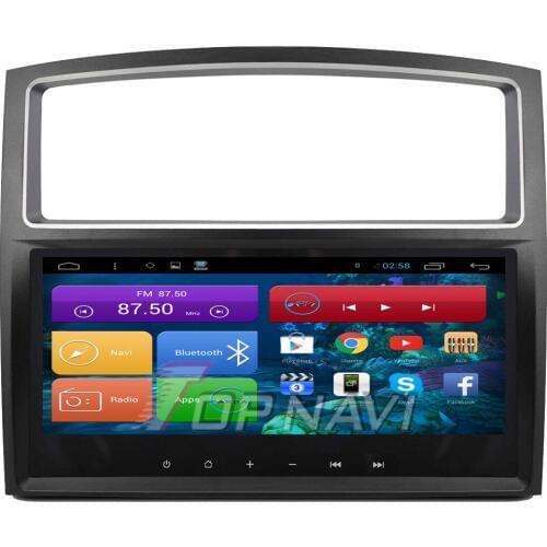 Topnavi 8.8'' Quad Core Android 6.0 Car GPS Navigation for Mitsubishi Pajero 2015 Autoradio Multimedia Audio Stereo,NO DVD