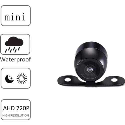 School Bus Waterproof Night Vision Car Plate Backup Camera