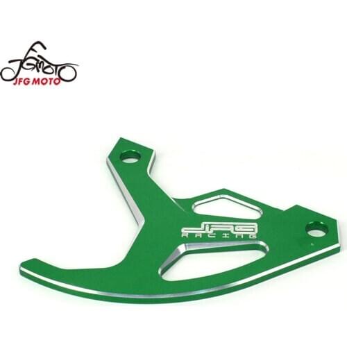 Rear Brake Disc Rotor Guard Protector For KAWASAKI KLX450R KX125 KX250 KX250F KX450F KX 125 250 250F 450F KLX 450R