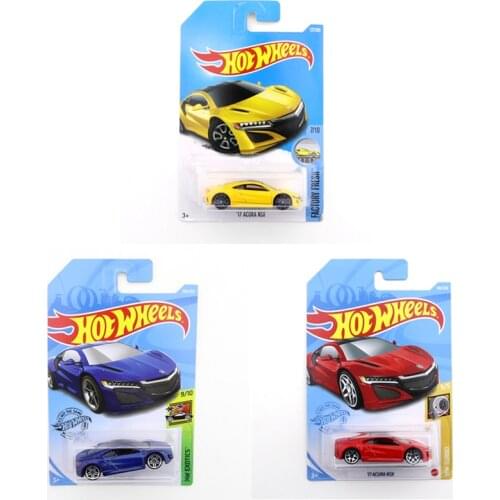 2021 Original Hot Wheels Mini Alloy Coupe ACURA NSX 1/64 Metal Diecast Model Car Kids Toys Gift