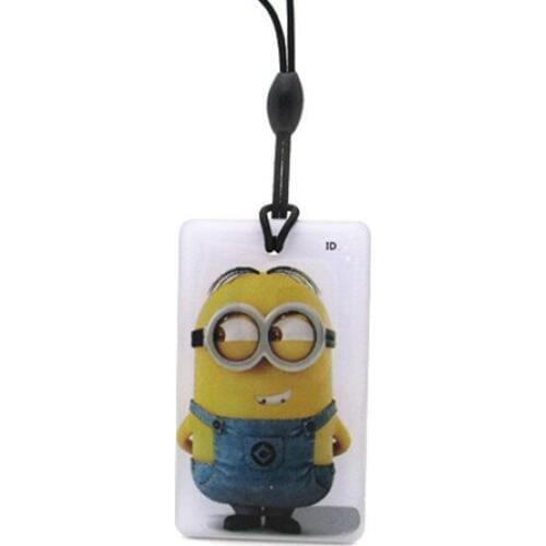 5pcs/lot Cartoon RFID IC Key Tags Keyfobs Token NFC TAG Keychain 13.56MHz for Arduino