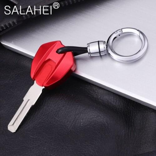 Aluminium Alloy Motorcycle Key Case Cover For Ducati 795 696 959 796 695 1199S Motor Car Key Case Protection Covers Smart Key