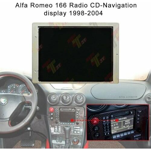 Audio Navi LCD Screen For Alfa Romeo 166 Radio CD-Navigation Display 1998-2004