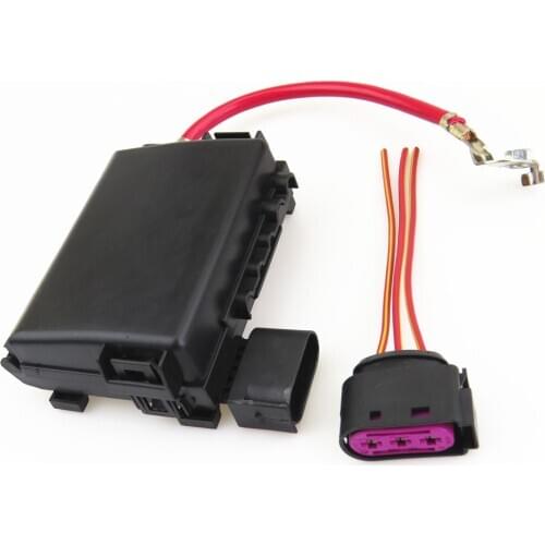 Car Battery Fuse Box Assembly + Plug Cable Wire For VW Beetle Bora Golf MK4 Jetta MK4 Seat Leon 1J0937617D 1J0 937 773