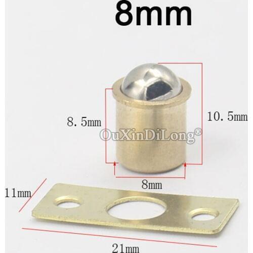 Free Shipping 50PCS Pure Brass Cabinet Catches Cupboard Wardrobe Kitchen Door Catches Furniture Latch Stopper Soft Close