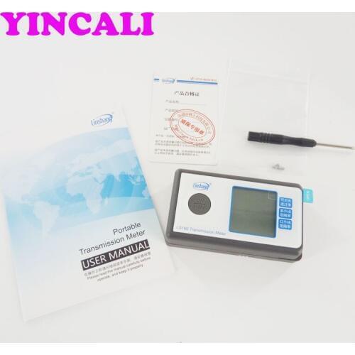 Fast shipping 2 PCS/LOT Window Tint Meter LS160 3 in 1 Portable Solar Film Transmission Meter Tester IR Peak wavelength 950nm