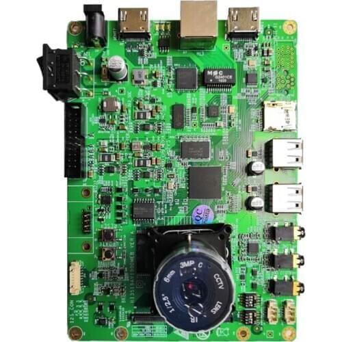 For HIS HI3519AV100 4K Video Coding and Decoding AI Face Recognition Development Board with IMx334 Module