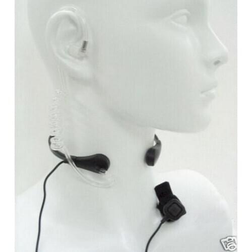 Throat Microphone Vibration earphone Headset For Two Way Radio BaoFeng UV-5R UVB5 B6 BF-888S TG-UV2 KG-UVD1P TH-UVF8D TK-3107