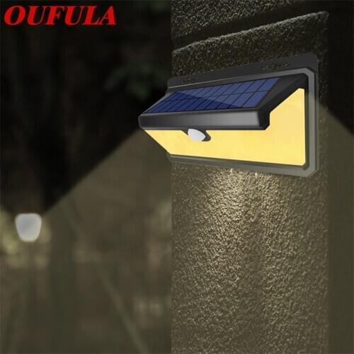 Hongcui Flame Wall Lamp Induction Outdoor Garden Courtyard Three Sides Illuminated Lighting Street Lamp IP65