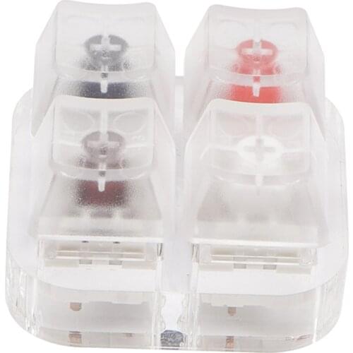 Clear Keycaps Testing Tool 4 Keys Switches Keyboard Kit for BOX