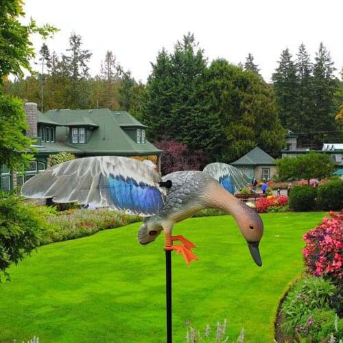 Fake Realistic Duck Hunting Bird Scare Repellent Decoy Statue Garden Ornamental Scarecrow Scarer 3D Drake Duck