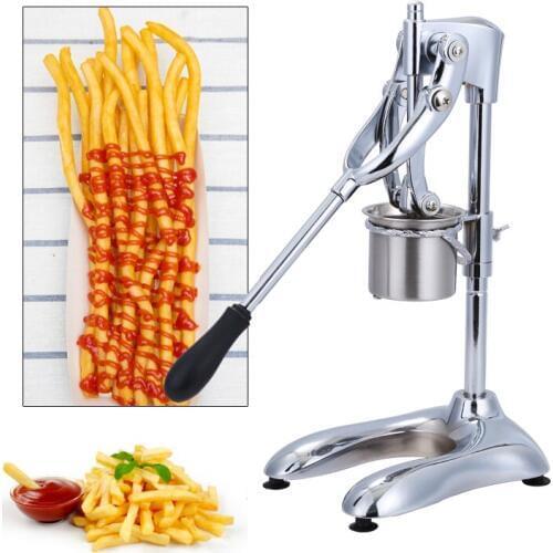 Commercial long potato strip extrusion equipment French fries machine Manual French fries machine French fries extrusion machine