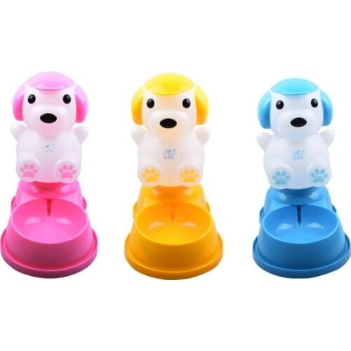 Dog waterer feeder pet water dispenser feeding cat waterer Teddy automatic feeder water bowl