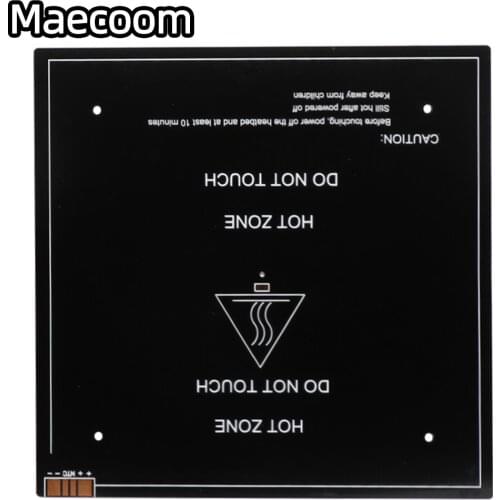 235*235*3.0mm 3D Printer Parts 1PCS black MK3 hotbed latest Aluminum heated bed for Hot-bed Support 24V 220W 235*235*3.0mm