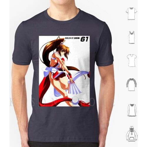 Mai Shiranui #12 T Shirt Diy Big Size Cotton Sexy Hentai Ecchi Echi Erotic Lewd Tits Titties Boob Boobs Oppai Anime