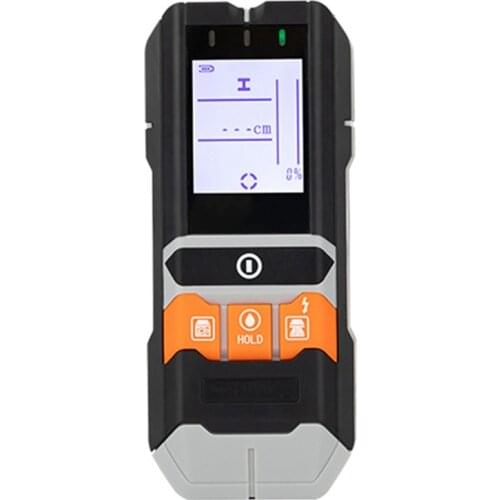 4 in 1 Metal Detector Wall Wiring Wood Depth Moisture Detector Meter Wall Scanners Stud Finder AC Voltage Wire Tracker