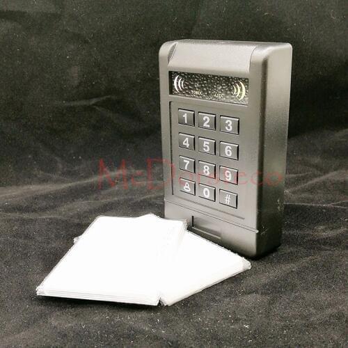 Contact-less 125khz RFID Proximity Card Access Control System RFID/EM Luminous Keypad Proximity Door Lock wiegand input