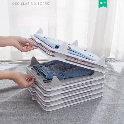 Creative Lazy Folding Clothes Board Dressbook Easy To Organize Multi-Function Fast Folding And Storage Clothes Board