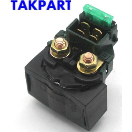 TAKPART Starter Solenoid Relay FOR KAWASAKI BAYOU 220 KLF220 1988-2002 ATV NEW