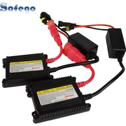 2pcs Slim DC 35W 12V Xenon HID Ballast Hid Xenon Ballast D2S Ballast for HID Kit Xenon H7 H4 H1 Replacement Ballasts